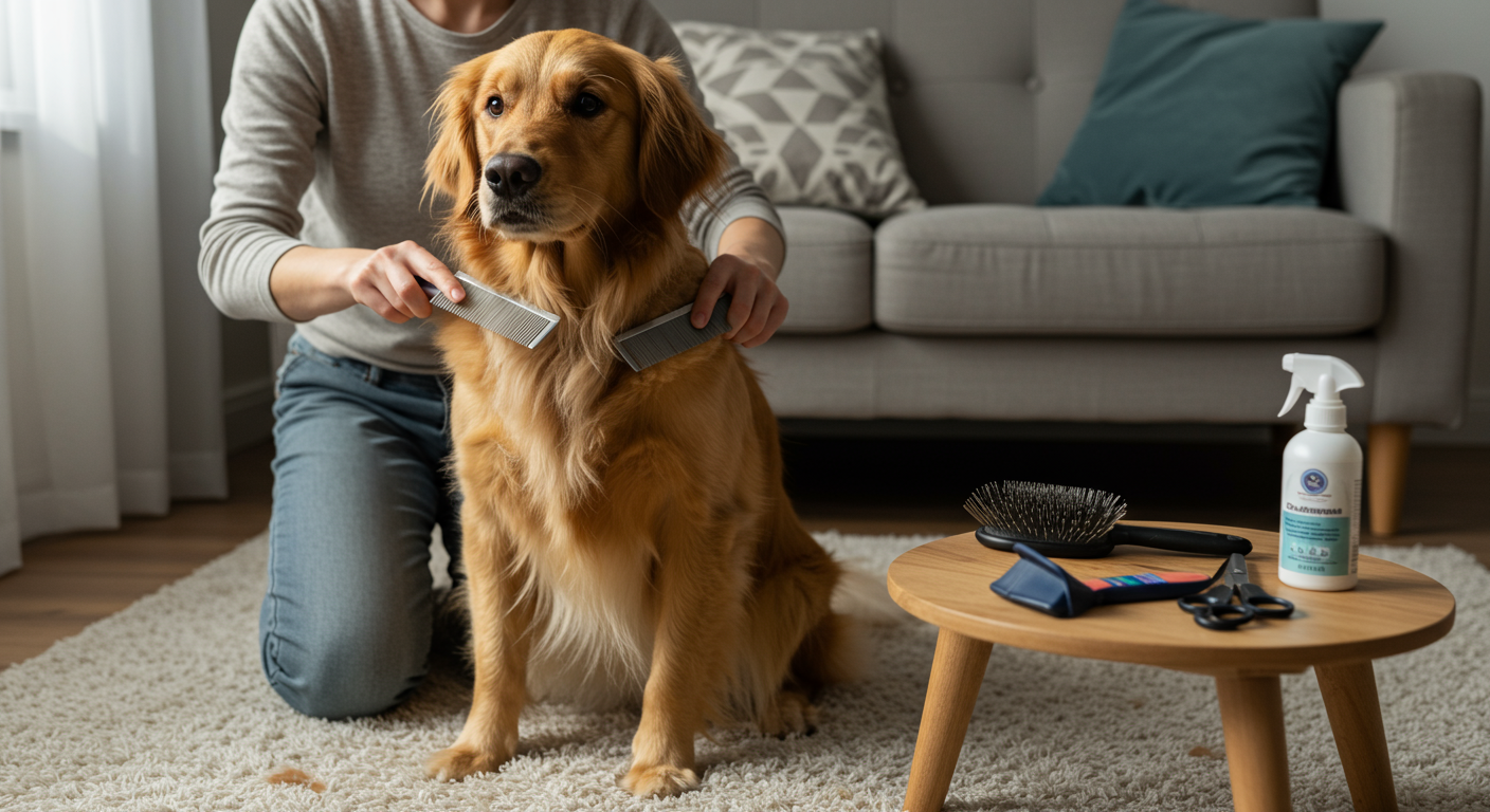 Rozczesywanie kołtunów u psa – kompleksowy przewodnik