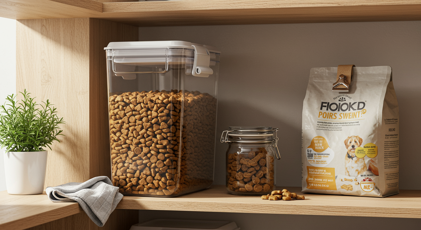 Przechowywanie karmy dla psa – jak to robić prawidłowo?
